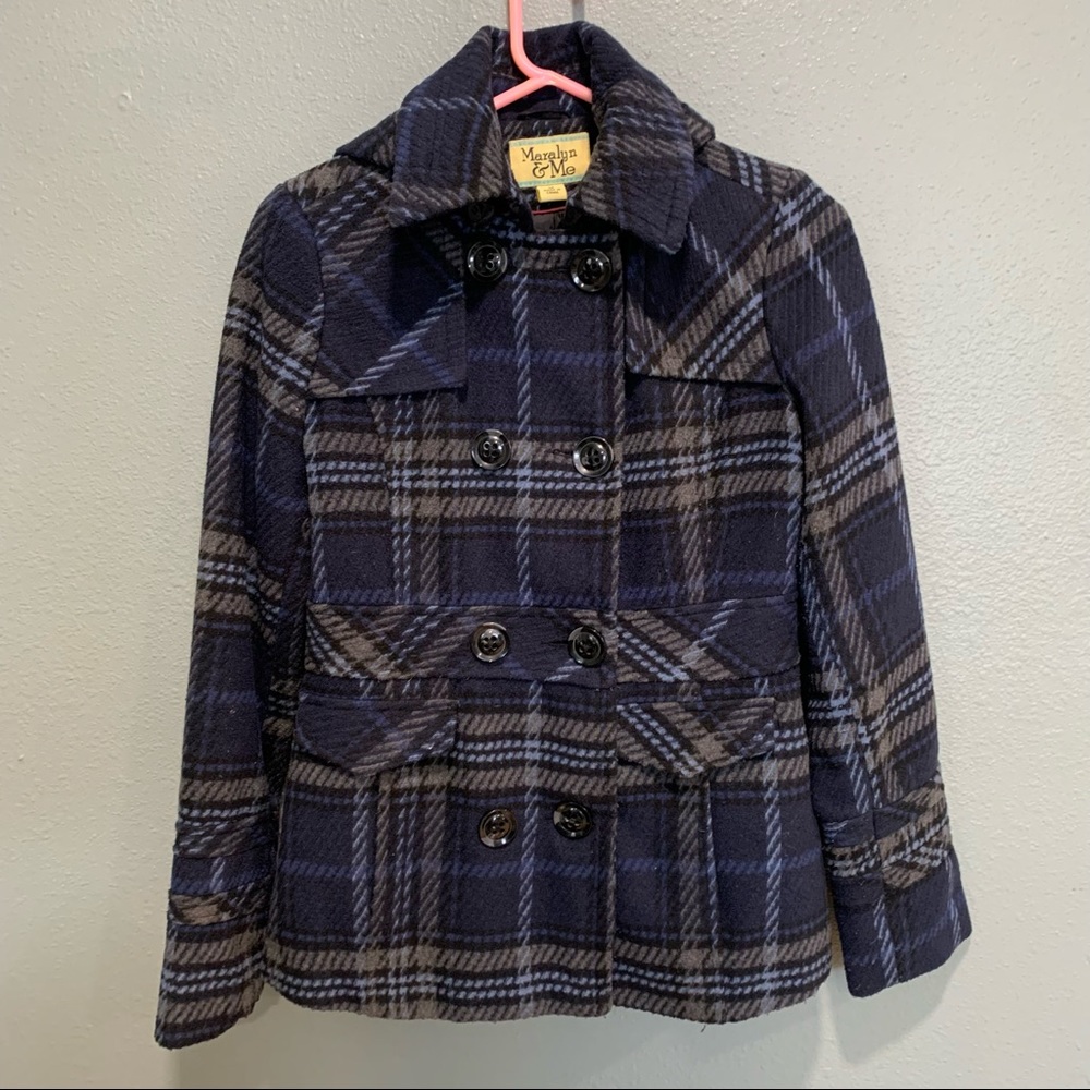 Maralyn & Me | Plaid coat size M